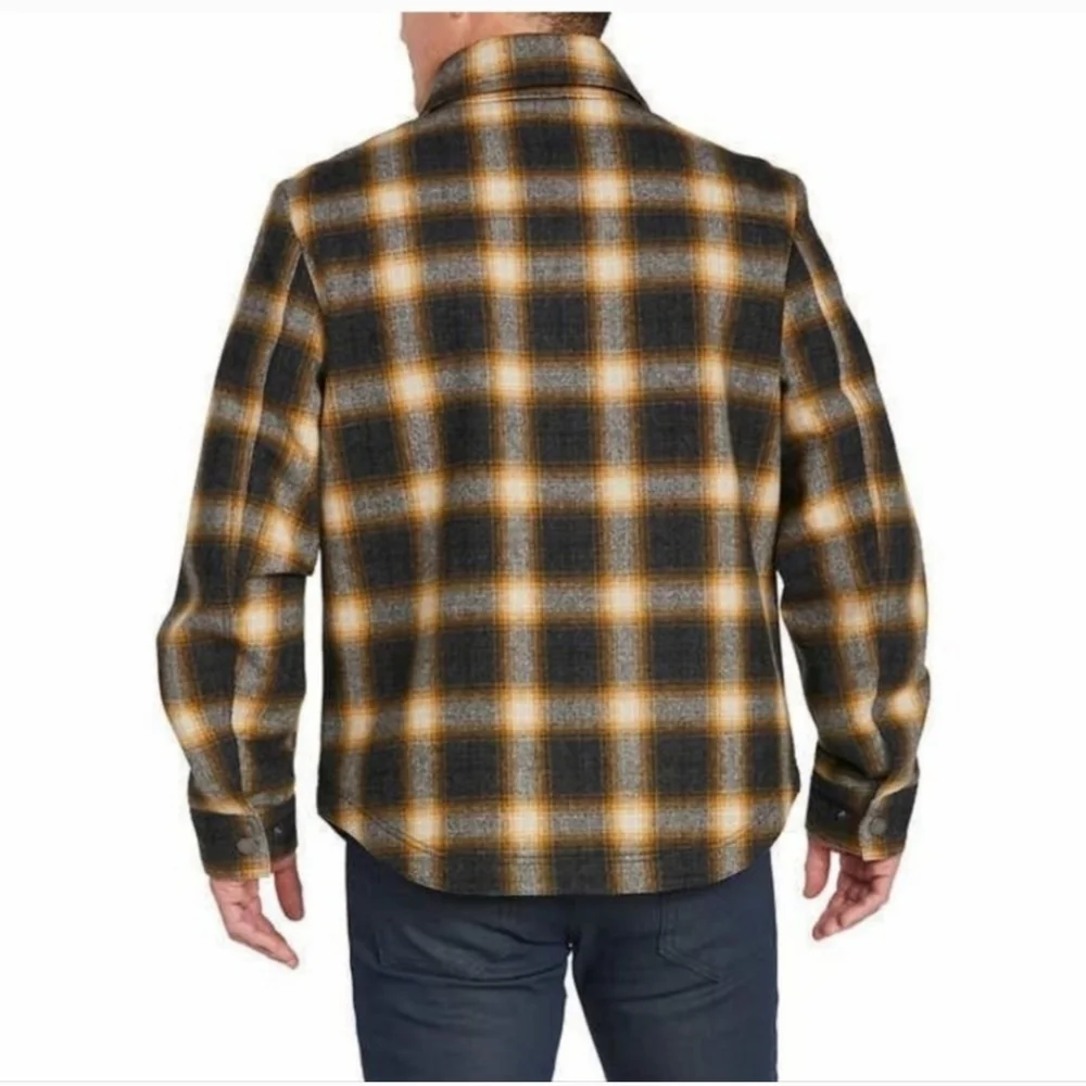Pendleton Men’s Wool Blend Shirt Jacket nwt gray